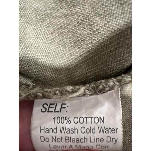 Francis Cabrel Women's Collared Pockets Midi Button Shirt Dress Green Size S - Picture 4 of 4